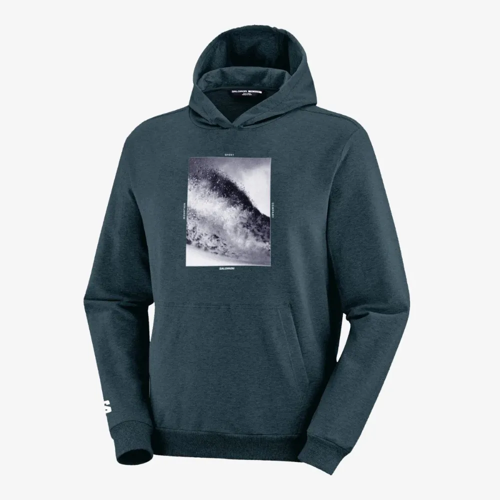 Buzo de hombre Salomon MTN Sport LT Hoodie