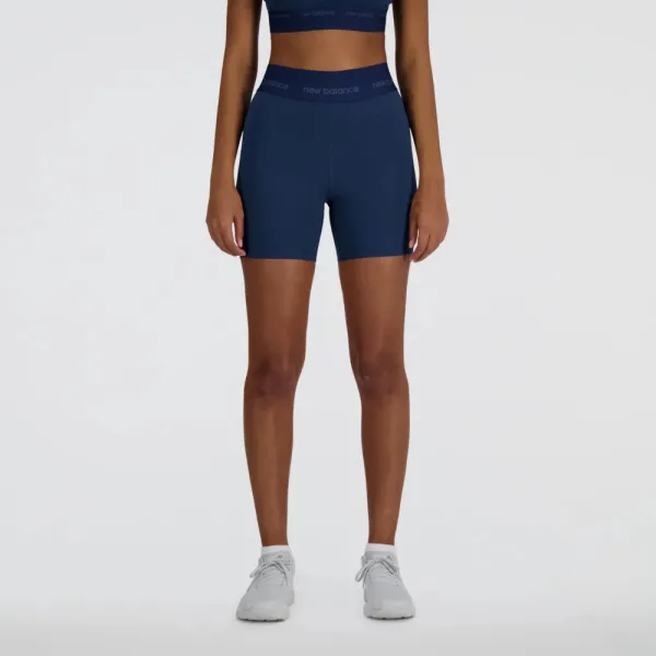 Calza Corta de mujer New Balance Sleek High Rise Sport Short 5