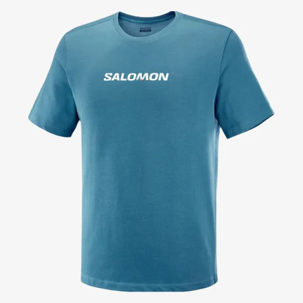 Remera de hombre Salomon Logo SS Tee
