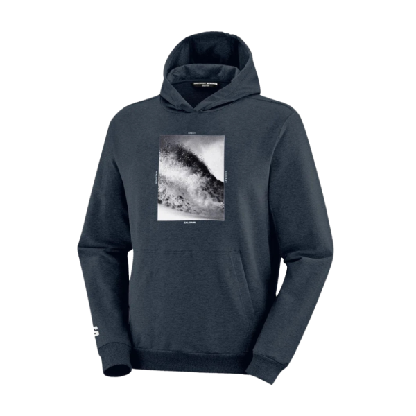 Buzo De Hombre Salomon Mtn Sport Lt Hoodie