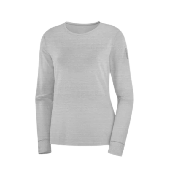 Camiseta De Mujer Salomon Pulsar Ls Tee