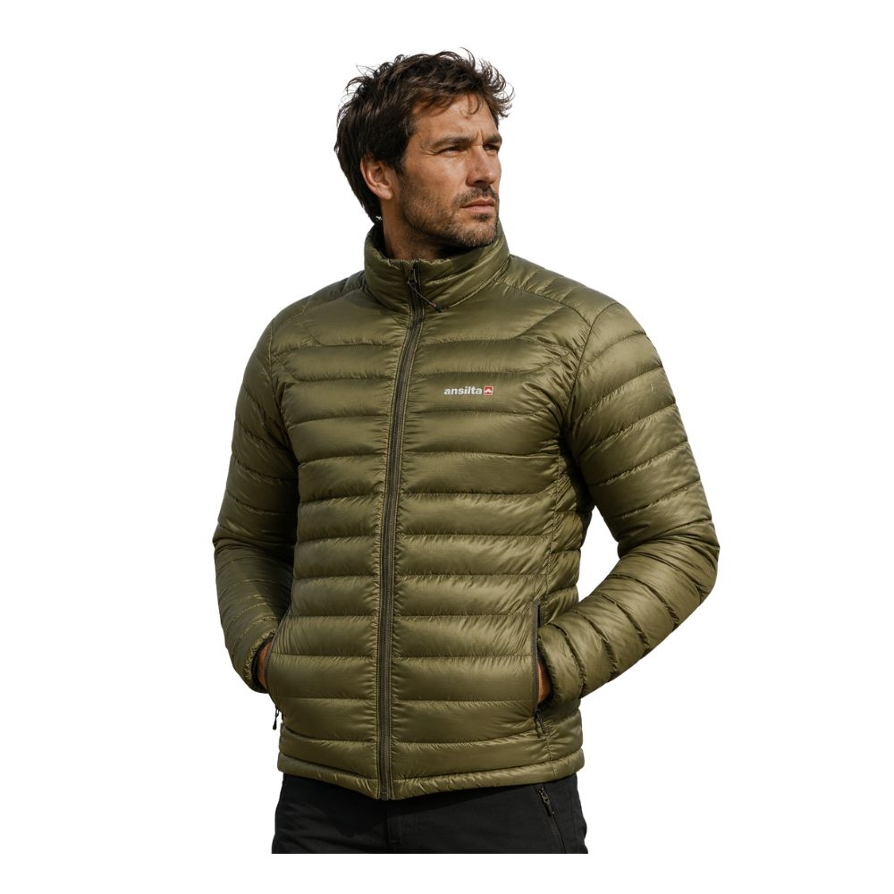 Campera De Hombre Ansilta Piuquen 3 Pertex Plumón 800fp