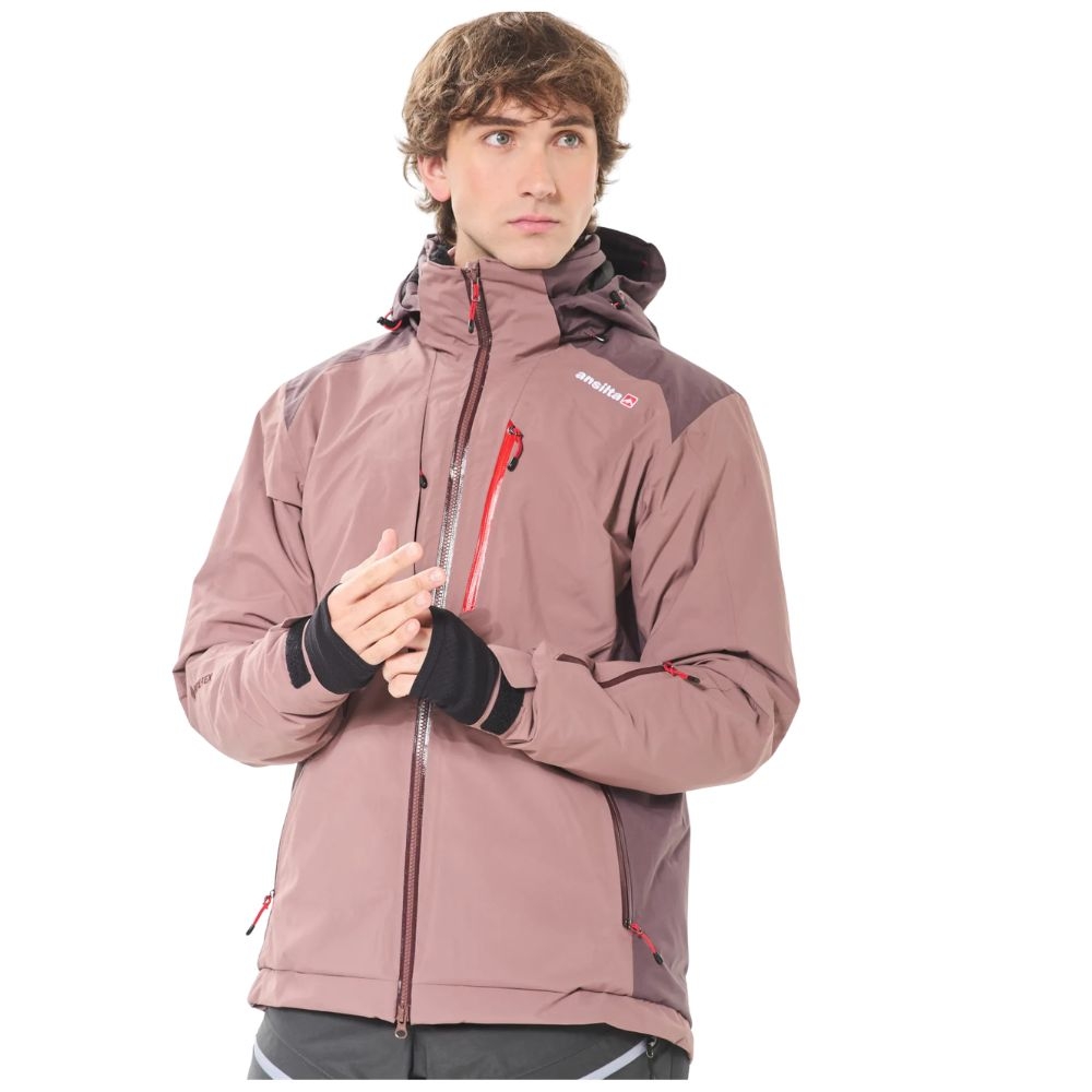 Campera De Hombre Ansilta Rider 2 Gore-tex 2c Primaloft Ski
